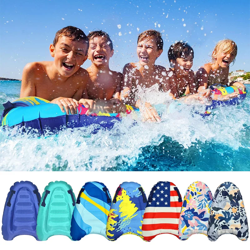 

50pcs Thickened PVC Children Water Skiing Board Handle Water Inflatable Kids Surfing Sup, Sea shipping to NL