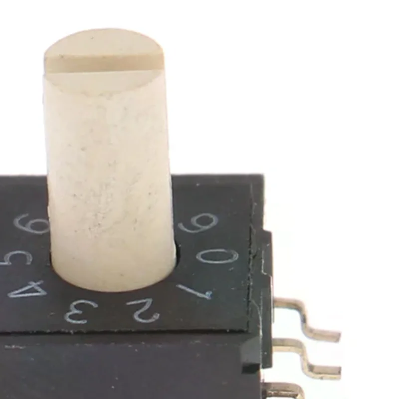 1PC RM3HAF-10 Rotary Dial Switch 10 0-9 Coding Switch Patch 3:3 With Handle Rotary Coding Switch
