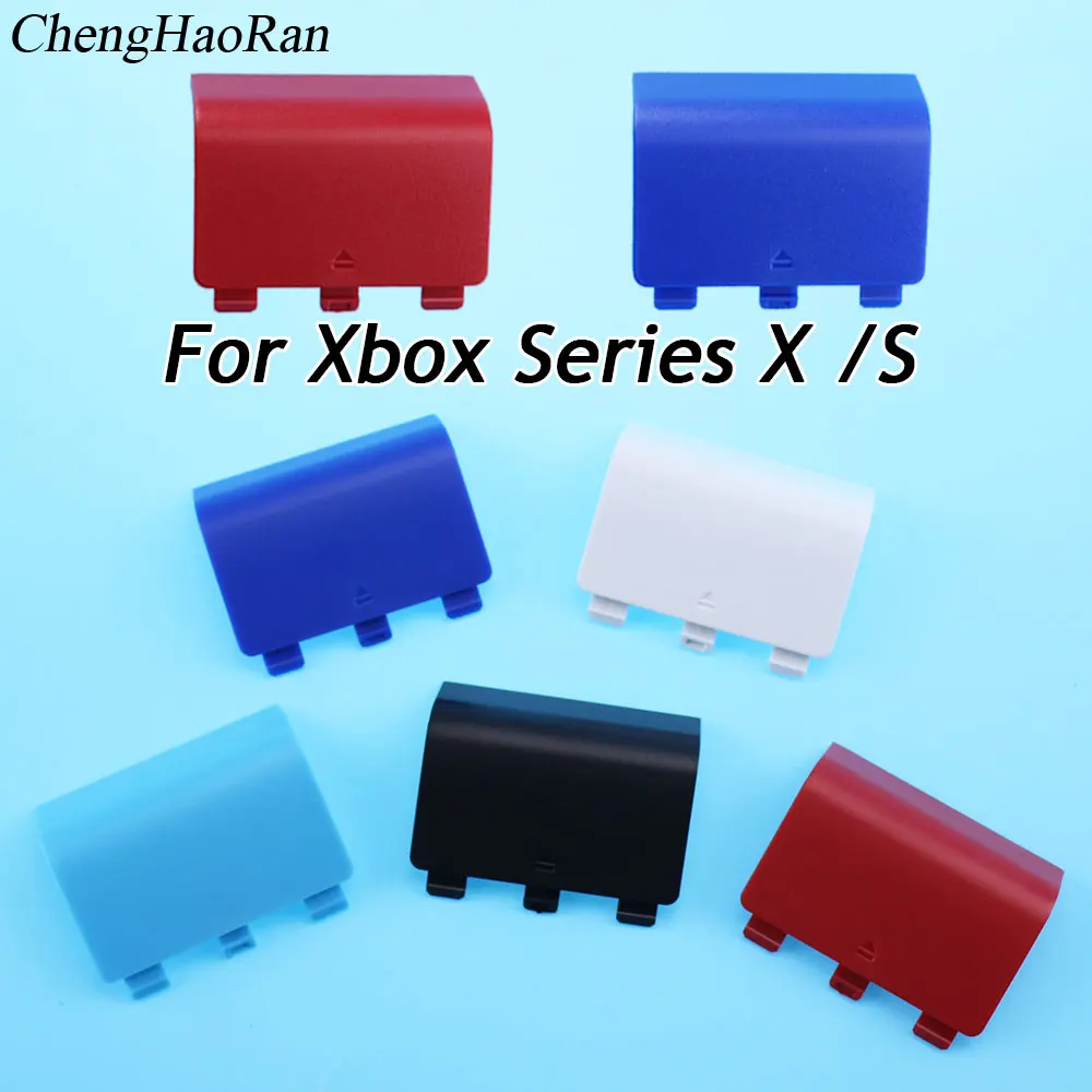 1 PCS Plastic Replacement Battery Back Cover Lid Door Shell  For Xbox Series X S Controller Battery Shell Lid