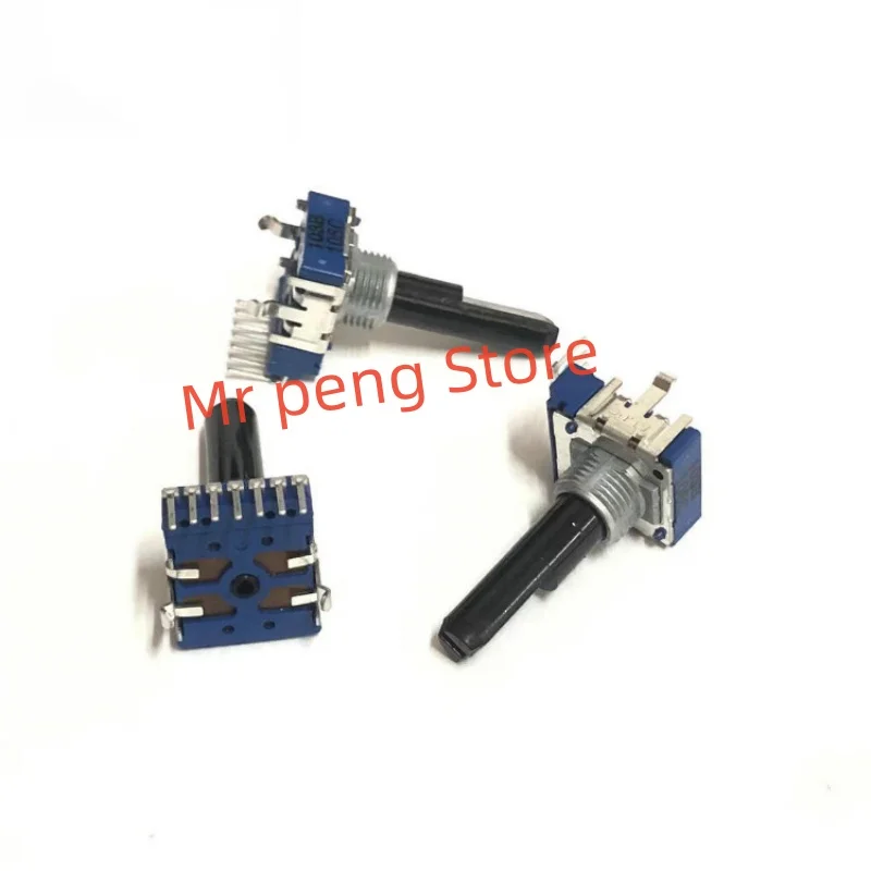 2pcs for ALPS RK14 Dual DJ player Vertical single row 7-pin B10K rotary volume potentiometer