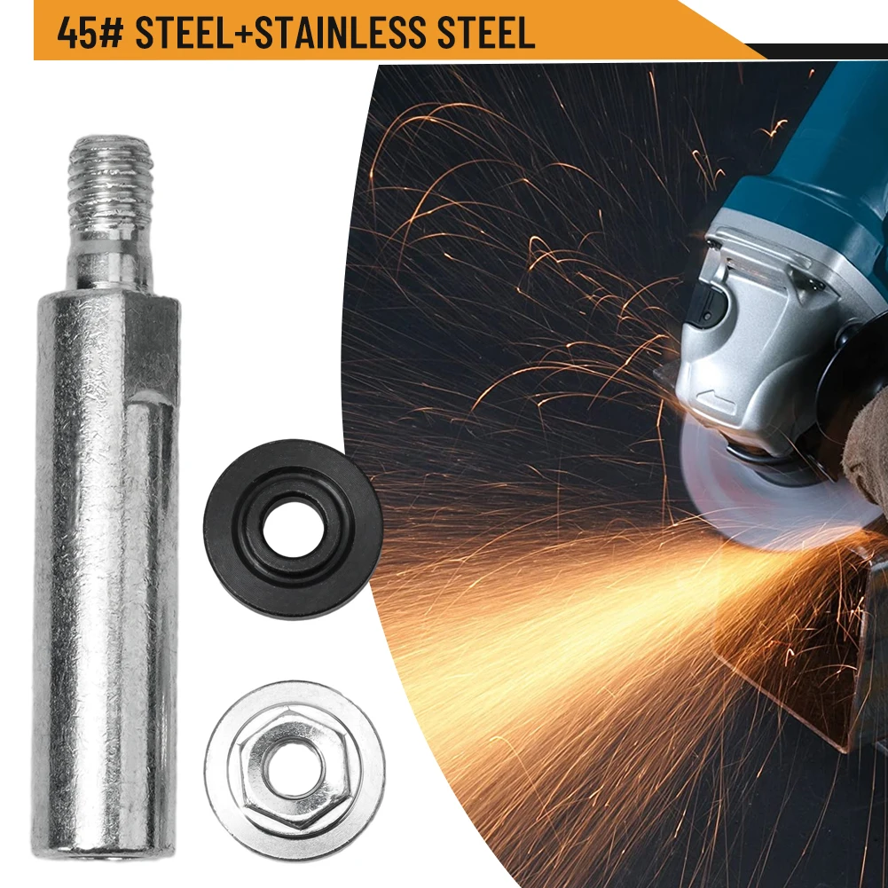 Extension Connecting Rod Connecting Rod Precision Grinding Made Easy 80mm Angle Grinder Extension Rod with M10 Thread Adapter