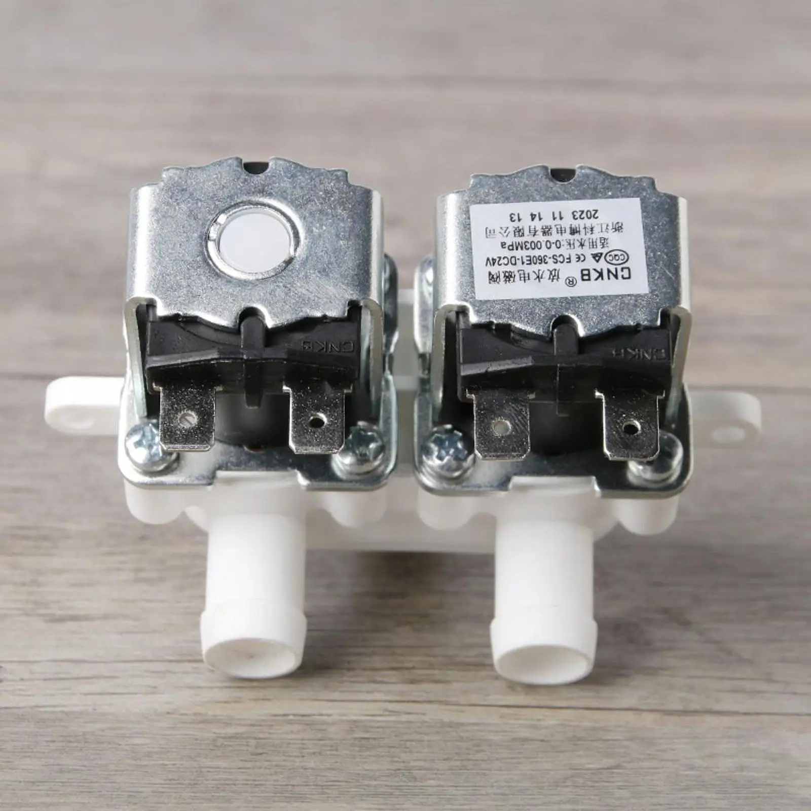 Solenoid Water Outlet Valve 0-0.003mpa Pressure Compatible Diameter 12mm