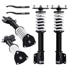 Coilover-サスペンションスプリングキット,調整可能な高さ,下降,サブロンプレッサwrx 2002-2007,gda gdb