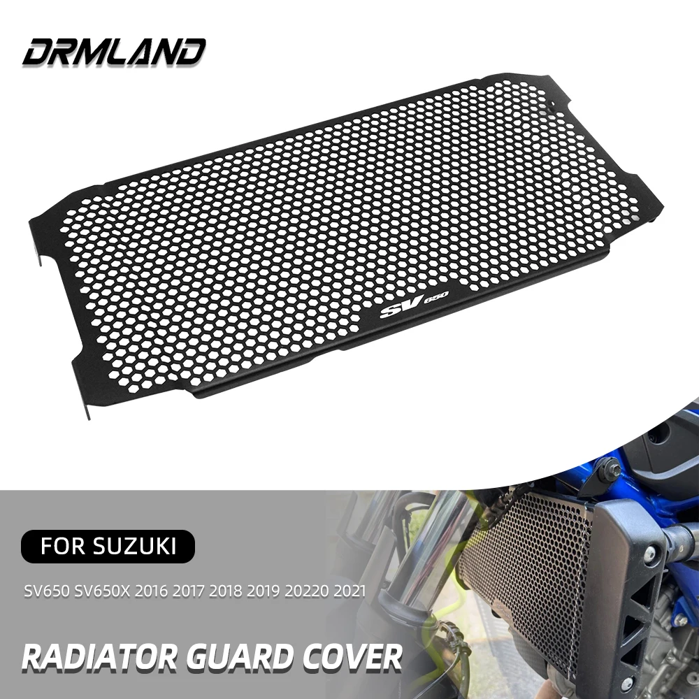 For Suzuki SV650 SV650X Motorcycle Accessories Radiator Grille Guard Cover SV 650 2016 2017-2021 SV 650 X 2018 2019 2020 2021