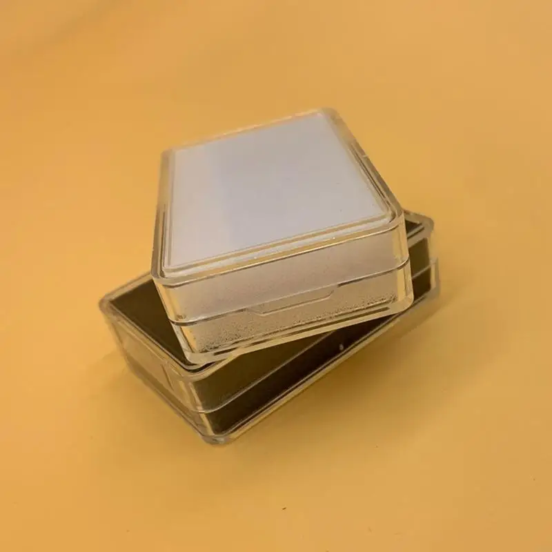 

18pcs Clear Acrylic Jewelry Storage Boxes Sturdy Organizers Display Cases 964A