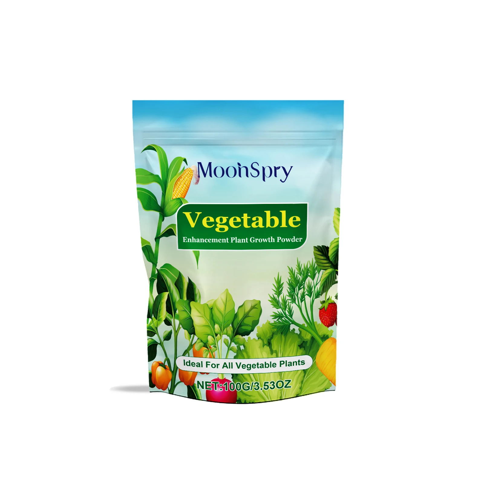 Vegetable Plant Growth Enhancement Nutrient Powder Promote Photosynthesis Boost Plant Vitality for Multiple Fruits Vegetables Garden Plants