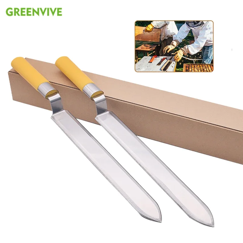 

Beekeeping Honey Knife Plastic Handle Beekeeping Scraper Uncapping Knife Honey Cutter Honey Extractor Equipment Bee Hive Tools