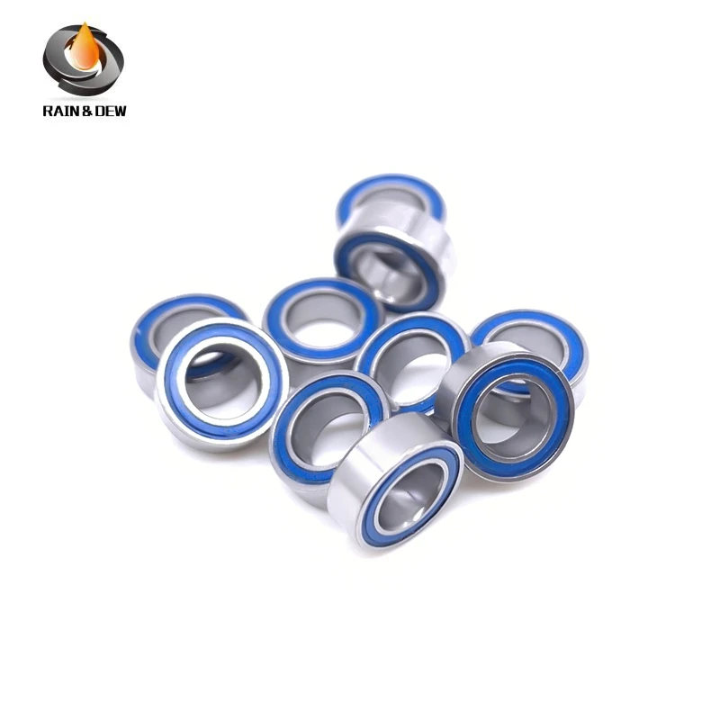 10Pcs 6701RS 12x18x4 Miniature Thin Section Bearings ABEC-7 Blue Seals Model Bearings 4X7X2.5  6x13x5  8X12X3.5 10x15x4 8X22X7