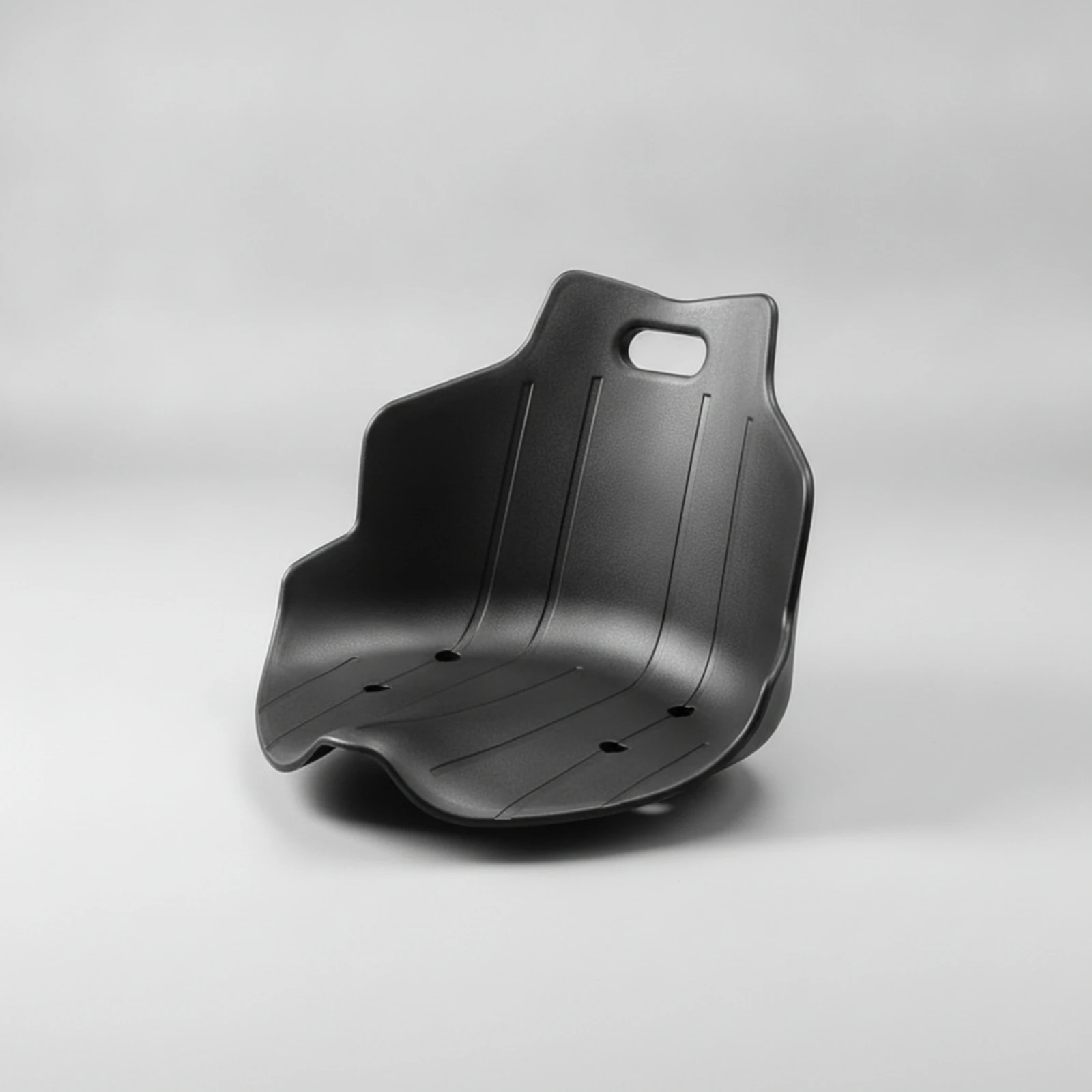 Drift Trike Seat Contoured Molded Plastic Seat with Handhold Sturdy Premium for DIY Builders, Custom Ride Projects