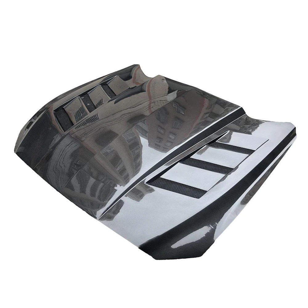 Carbon fiber front hood