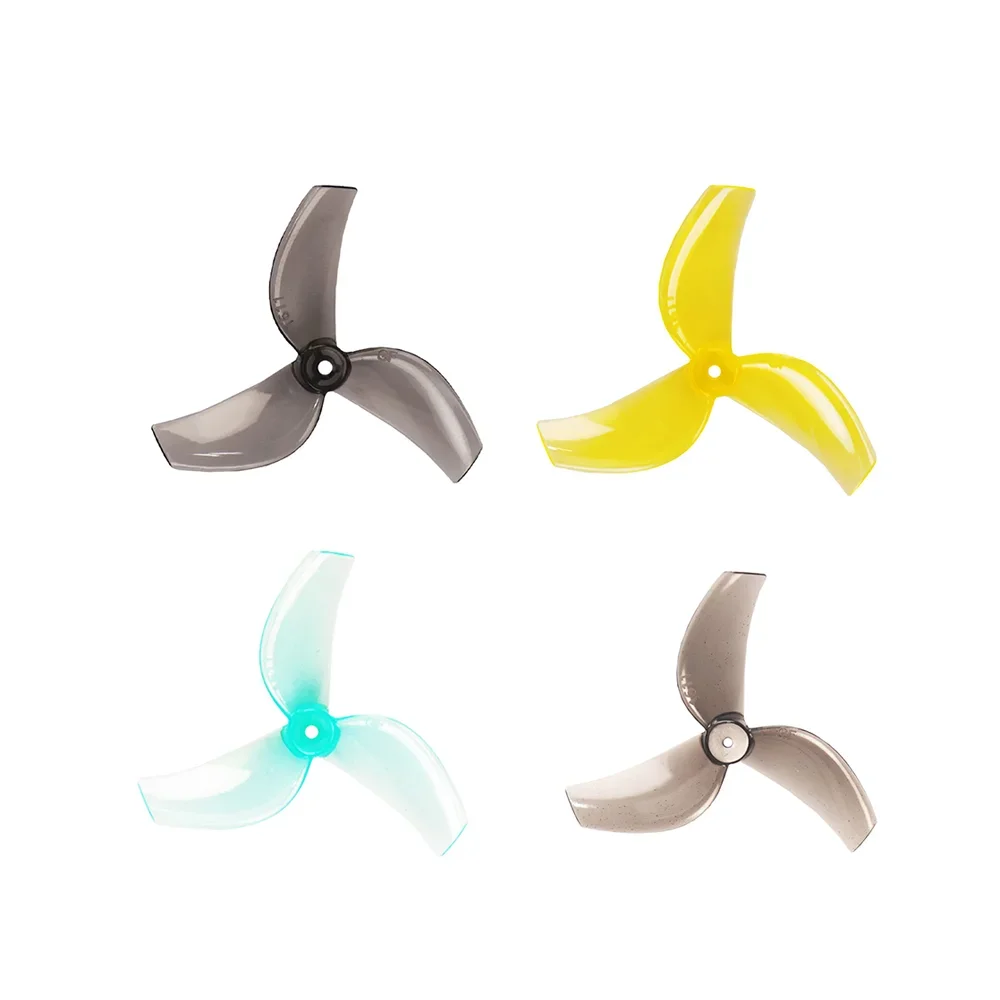 8 Paar Gemfan 1611-3 40 mm 3-Blatt-Requisiten (1,5 mm Schaft) für Pavo Femto, Tiny Whoop FPV-Drohnen (Ersatz)