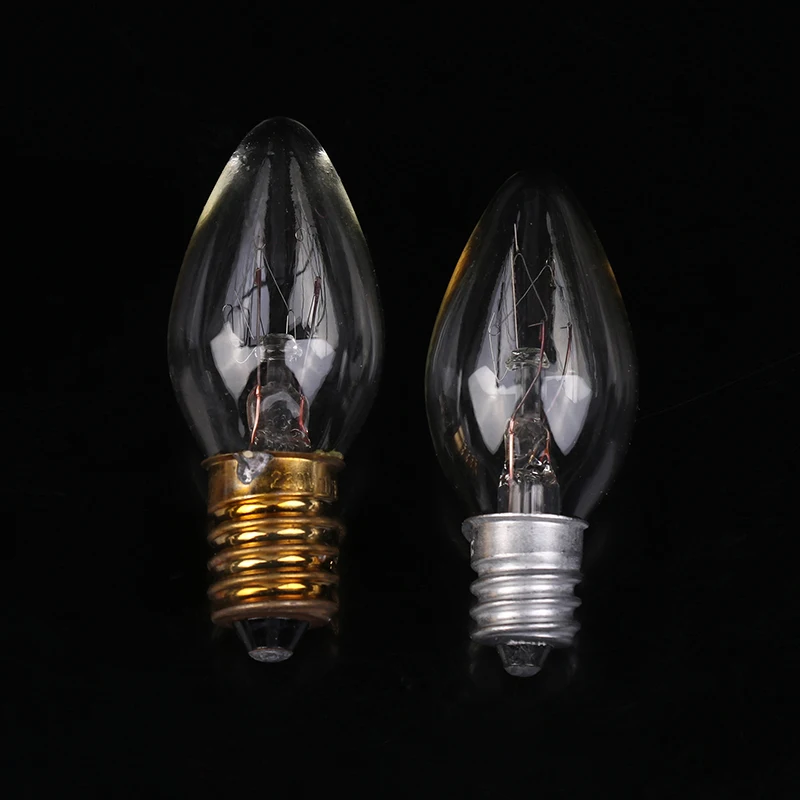 1PCS LED Bulb C7 E12 E14 220V 110V Dimmable 7W 10W Design Energy Saving Candle Warm White Filament Light 360 Degree Lamp