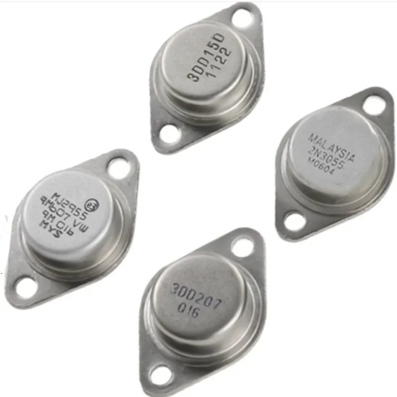 5PCS/Lot 2N3055 2N3773 MJ2955 3DD207 3DD15D BUX48A  Power Triode TO-3P Inverter Transistor