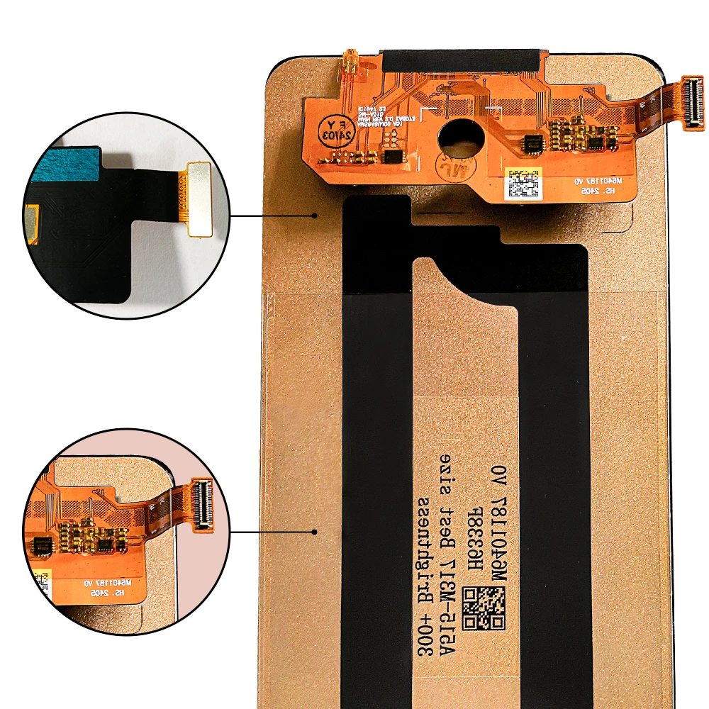 For Samsung Galaxy A51/A515 SM-A515F Touch Screen Digitizer For Samsung SM-A515F/DS Framed LCD 6.5 inches