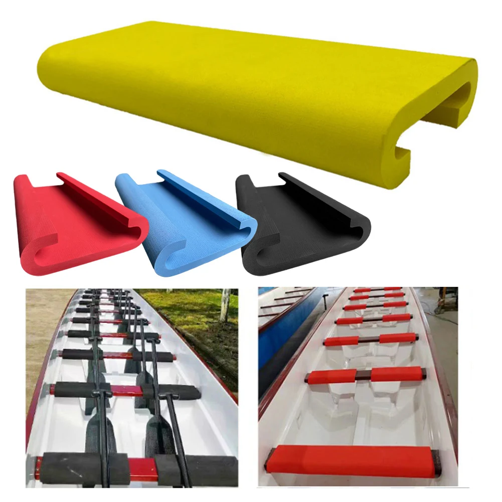 

Paddle Blade Tip Protector Silicone Rubber Blade Guard For Dragon Boat Paddles EVA Foam SeatCushion Anti-Skid For Dragon Boat