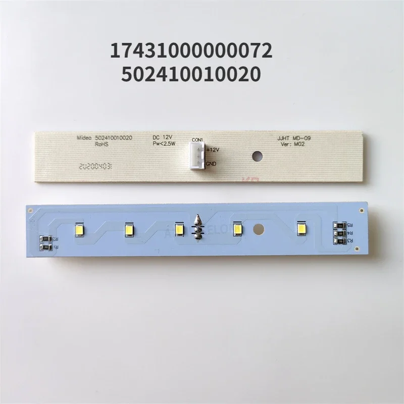 1Pcs for Midea refrigerator LED light board 17431000000072 502410010020