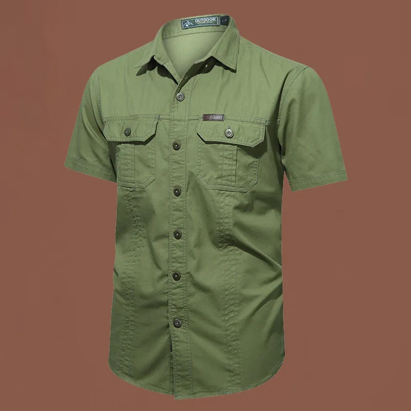 

Летняя тонкая футболка из чистого хлопка, повседневная, больших размеров, мужская рабочая одежда, модная, стильная, городская, молодежная.