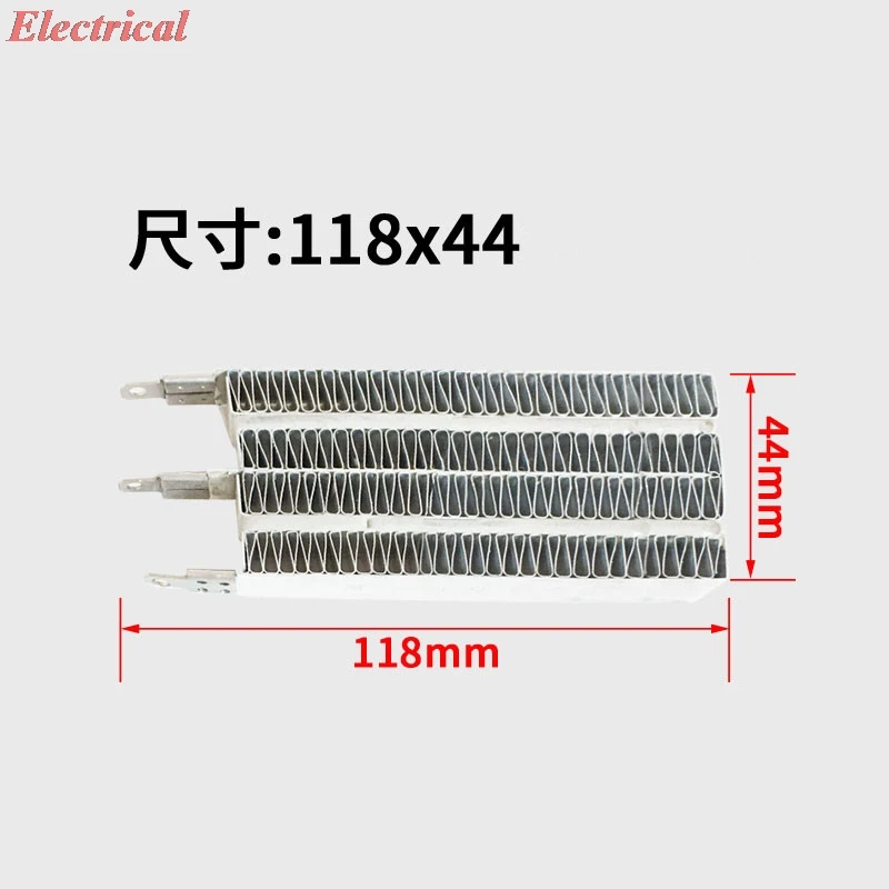 1pc 2000W 1200W 1000W 800W 600W Ceramic PTC Heater Constant Temperature Air Electric Heating Sheet 220V Clothes Dryer