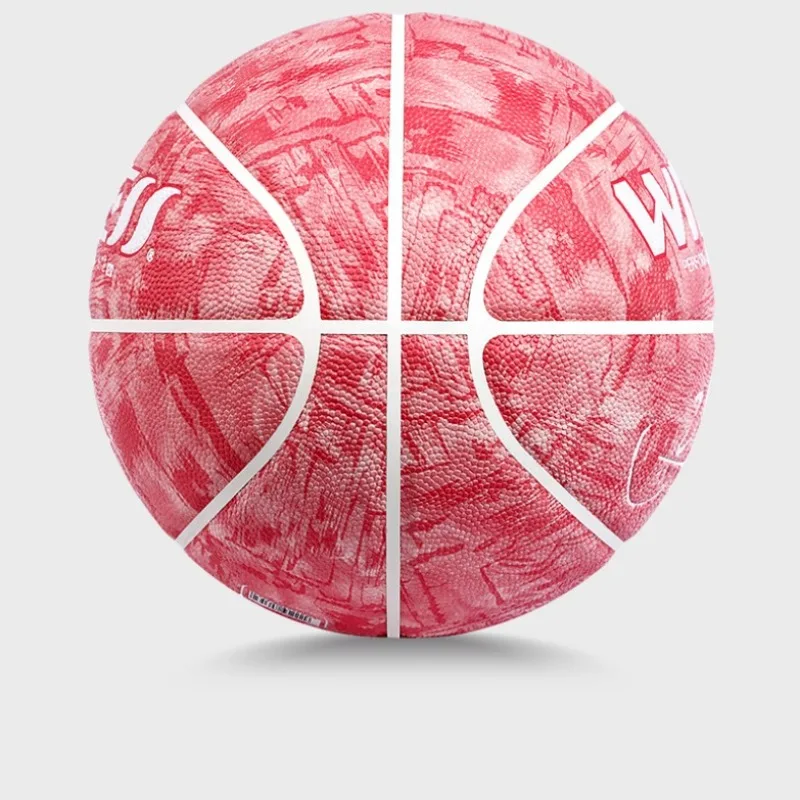 Basquete antiderrapante para adultos, bola de jogo de treinamento padrão, interior e exterior, resistente ao desgaste, PU, tamanho 7