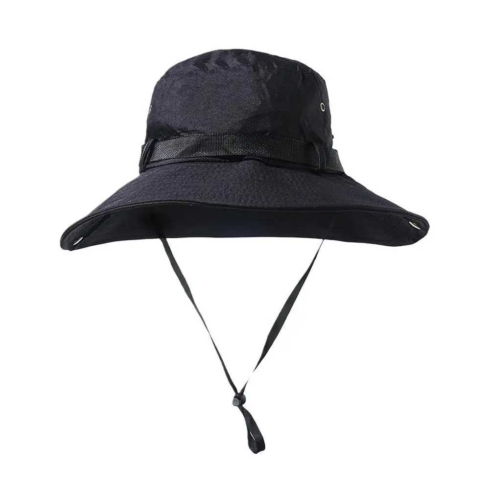 Sunshade Cowboy Bucket Hat Fishing Sun Cap Summer Ultralight Sunscreen for Outdoors Work Camping Hiking Climbing UV Protection