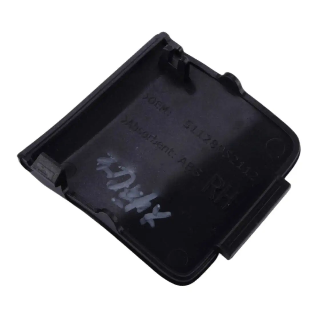 51128052112-R Rear Right Bumper Tow Eye Hook Cover Cap Gray ABS fit for BMW X3 F25 M Sport 2011 2012 2013 2014 2015 2016 2017 - view 4