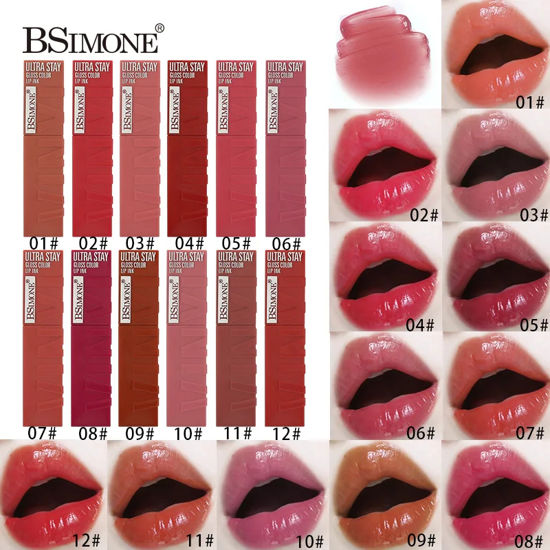 Lip Gloss, Super Lustrous The Gloss, Non-Sticky, High Shine Finish, Super Natural lip ink