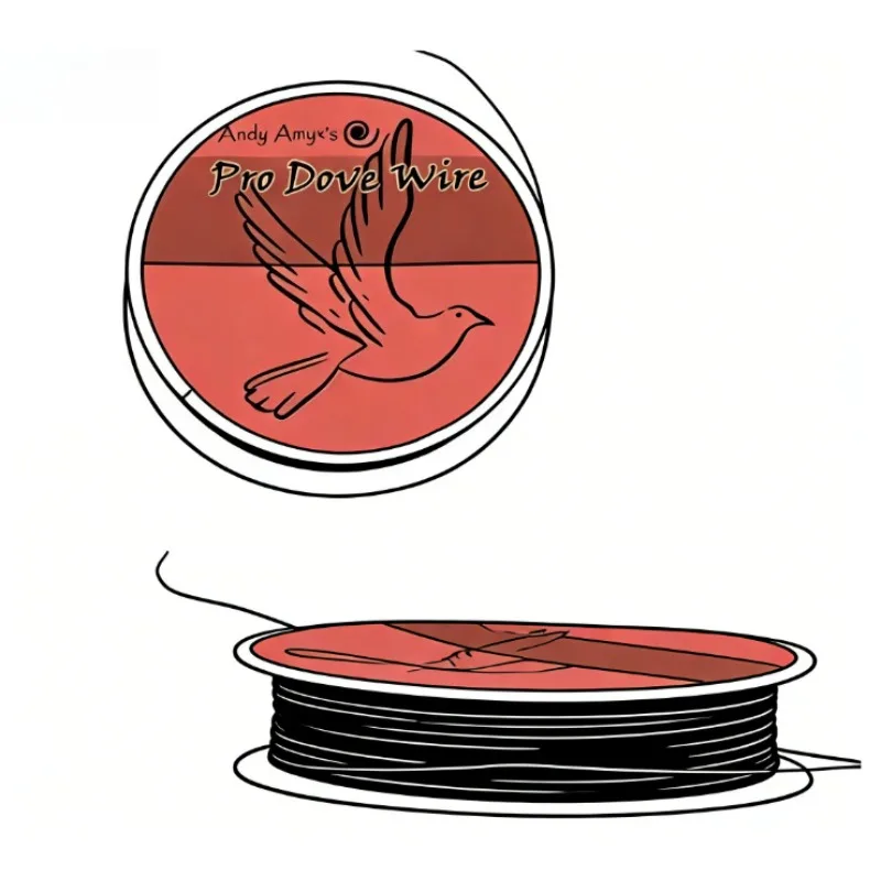 

Магический реквизит Pro Dove Wire Loop – Черно-серебряные аксессуары для фокусов с голубями, сценические и уличные иллюзии, трюки для фокусников