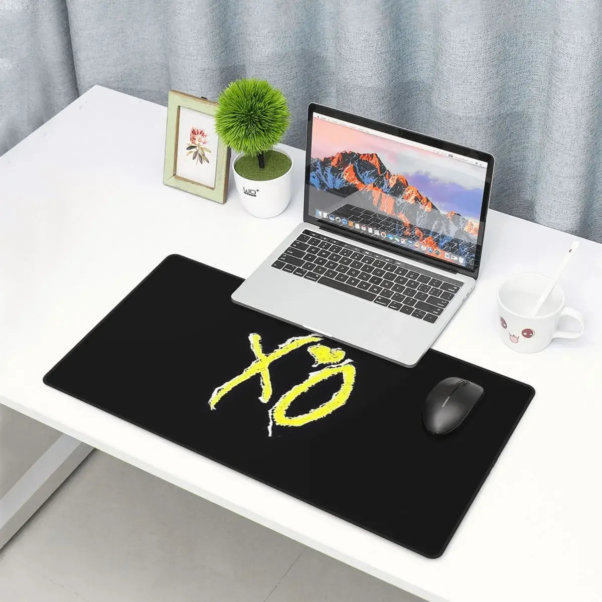 Large Mouse Pad Rapper The Weeknd Blinding Lights Dawn FM Gamer PC Laptop Mats Keyboard Carpet Accessories Desk Mat