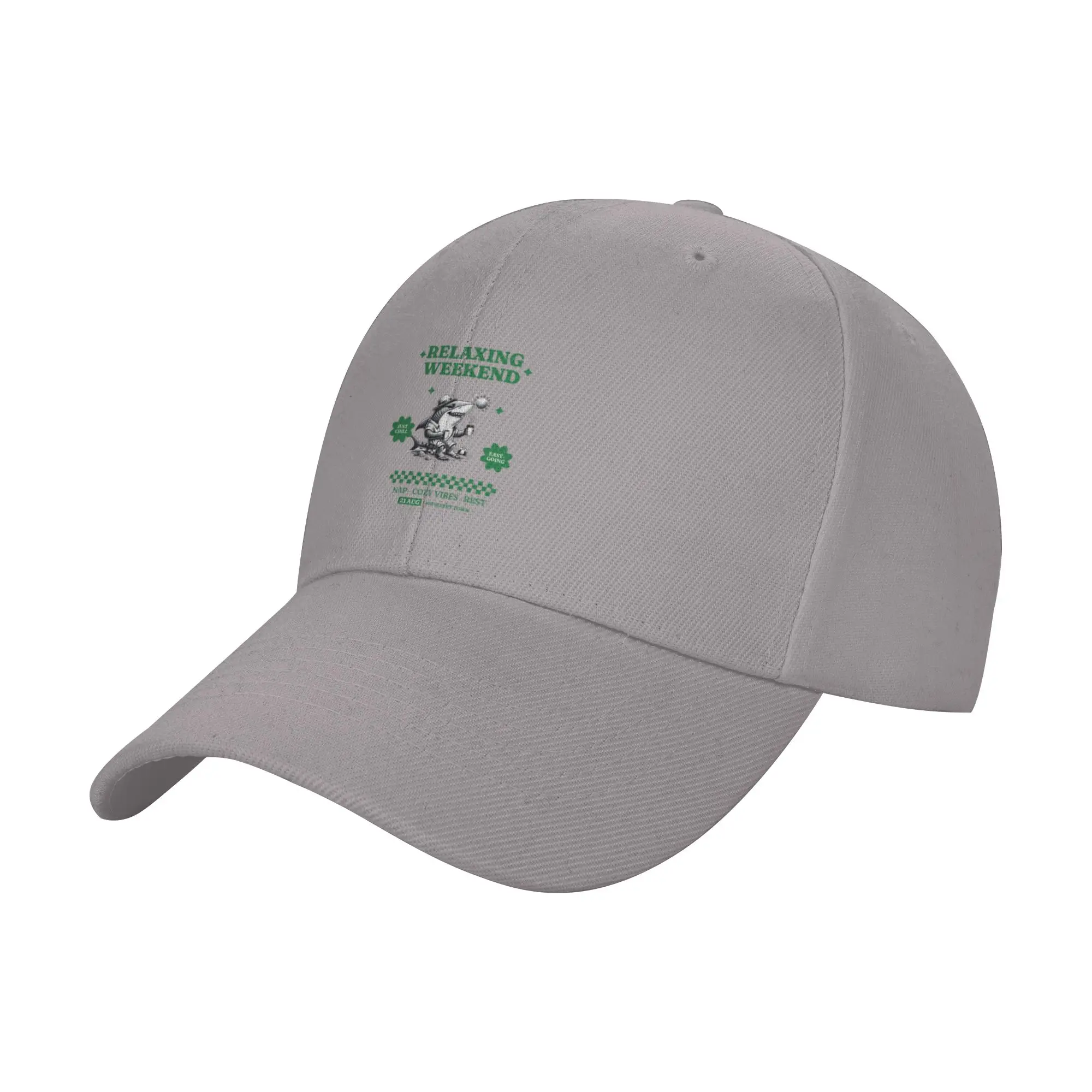 Hot Sale Relaxed weekend vibe for connoisseurs Baseball Cap  Low Profile Black Cap  Fishing Black Cap