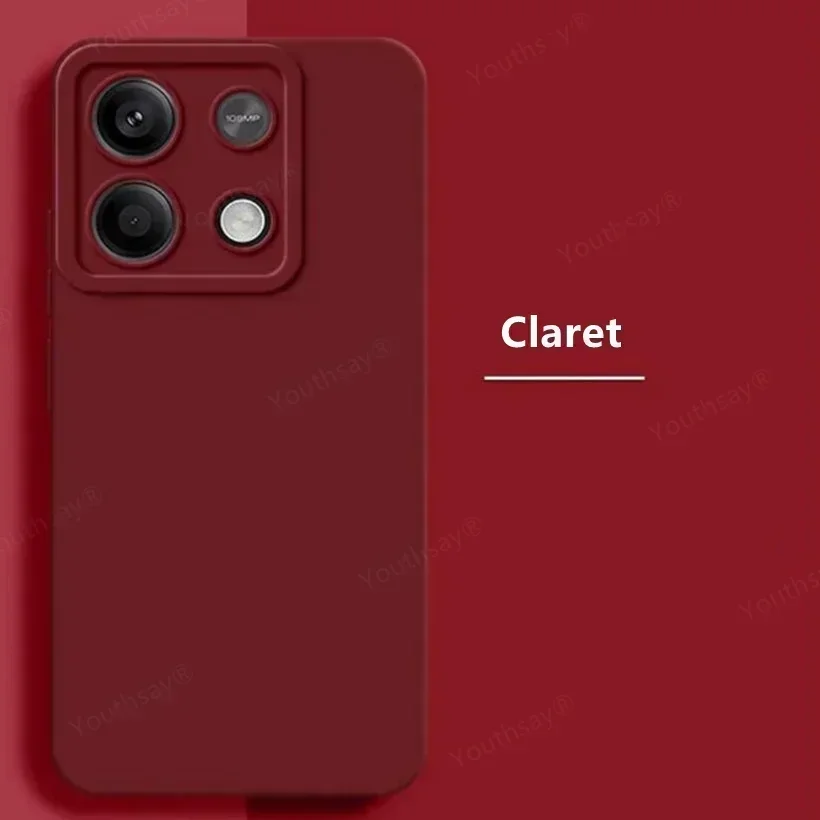 เคสสำหรับ M6 poco Pro เคสสำหรับ Xiaomi poco M6 Pro fundas coque ป้องกันกล้องเคสหลังซิลิโคนเหลว poco M6 Pro