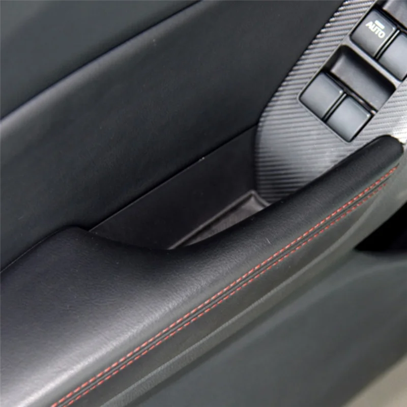 

Car Door Handle Groove Pad Armrest Storage Box Pad Plastic Automotive Supplies For Mazda 3 Axela 2014-2016