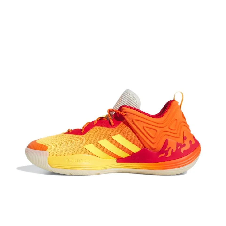 Adidas D Rose Son Of Chi 3.0 Basketball Shoes Men's Low Top Orange Red IF3827