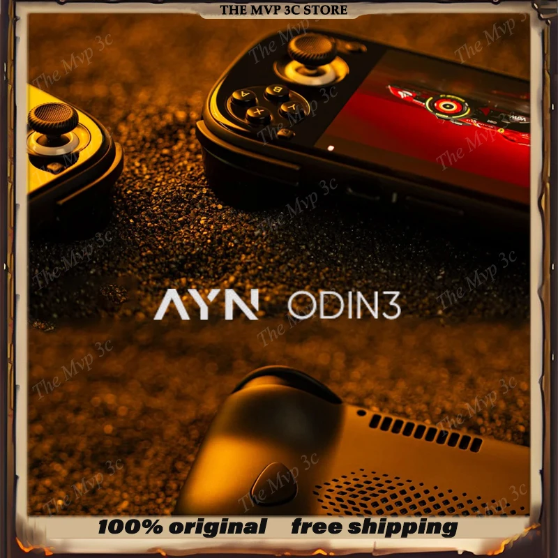 Sales AYN Odin 3 Game Console 6Inch 1080P 120Hz AMOLED Screen Game Console 8000mAh Customized Handheld Game Consoles Gamepad PC