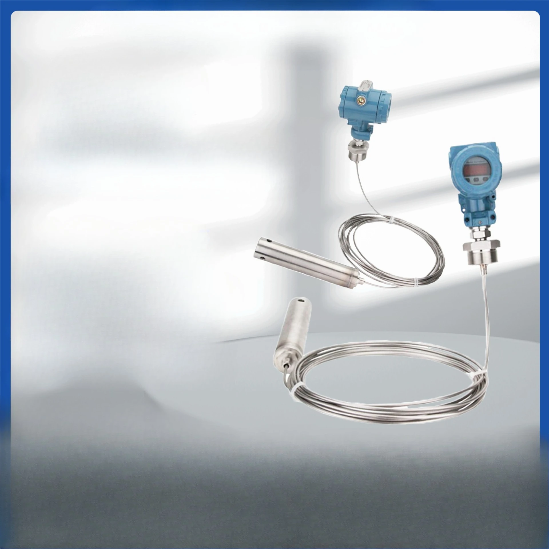 Input type liquid level water level display transmitter hydrostatic liquid level anti-corrosion PTFE