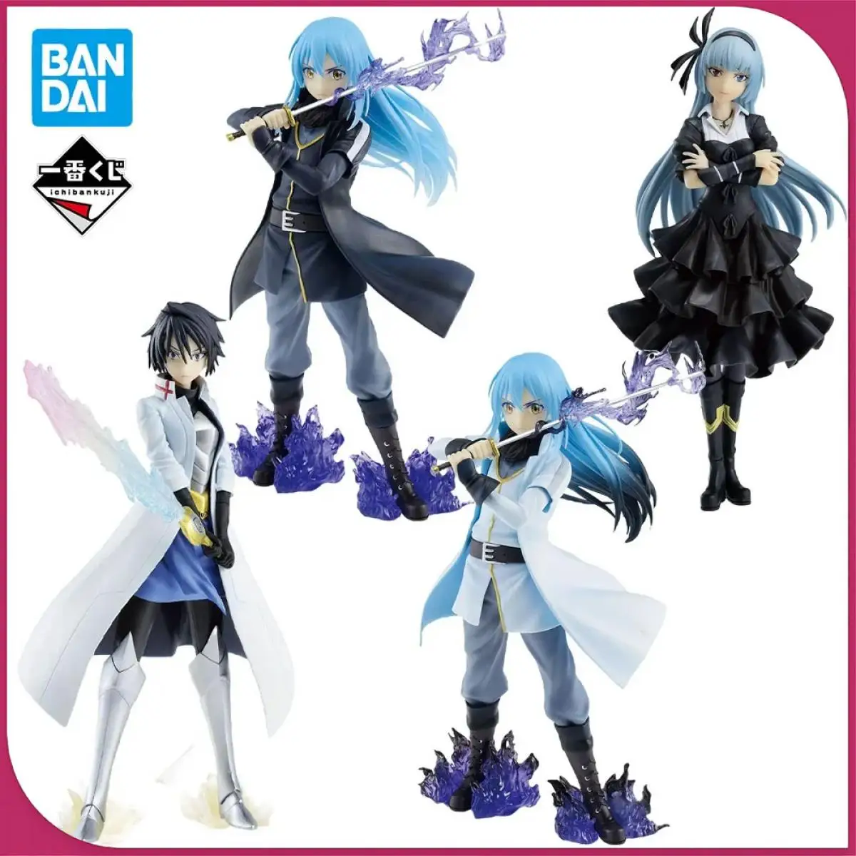 

In Stock Original BANDAI Ichiban Kuji Holy Demon Battle Rimuru Figure Anime That Time I Got Reincarnated as a Slime Figure Model