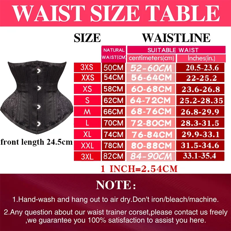 Gothic Corsets and Bustiers Steampunk Corset Top Short Torso Corset Hourglass Curve Shaper Modeling Strap Slimming Waist Trainer