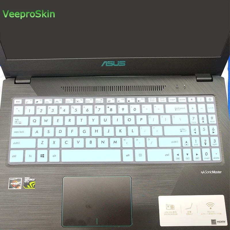 

Защитная пленка для клавиатуры ноутбуков Asus FX570UD, FX570U, FX507ZD, FX570 UD ZD, FX YX 570, X570Z, X570ZD, X570UD 15.6 дюймов
