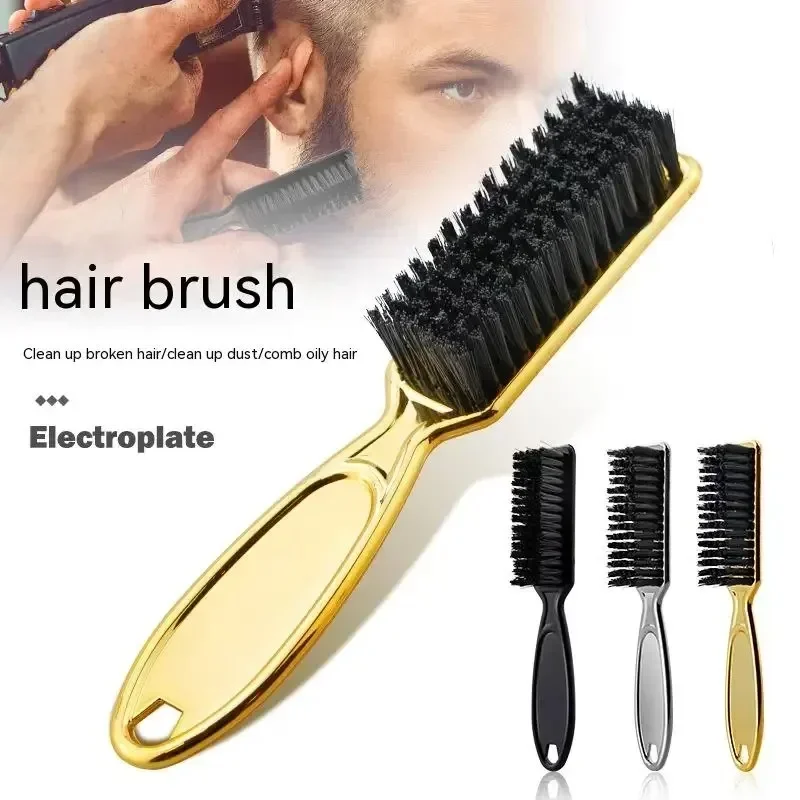 

Plastic Handle Hairdressing Soft Hair Cleaning Brush Barber Neck Duster Broken Hair Remove Comb Hair Styling Tools Comb Barber