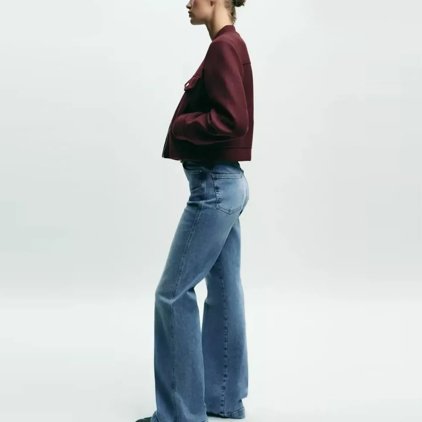 Z Mujer Faion ort Soft Jaet 2025 Nuevo Sle Personali Quali Prendas de abrigo Stand Fit Otro material Abrigo de mujer