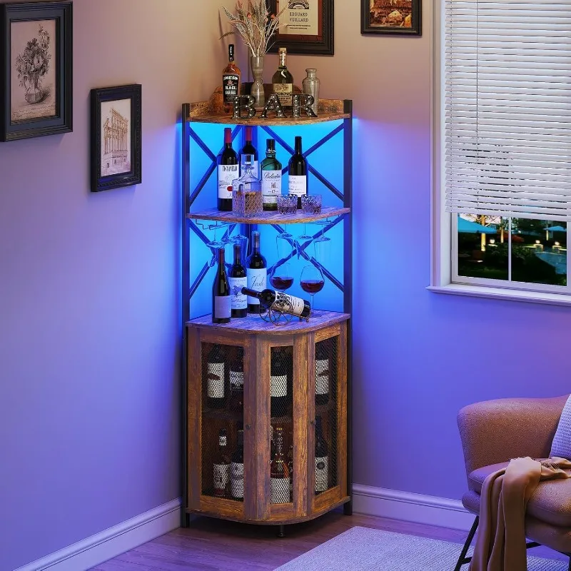 

Living room wine cabinet multifunctional storage corner wine cabinets space saving mueble para licores hogar kitchen furniture