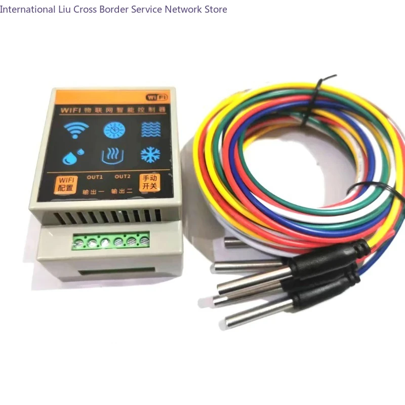 

WF96L Wifi Home Water Level Controller Intelligent Sensors Alarm Device Swimming Flows Detection System