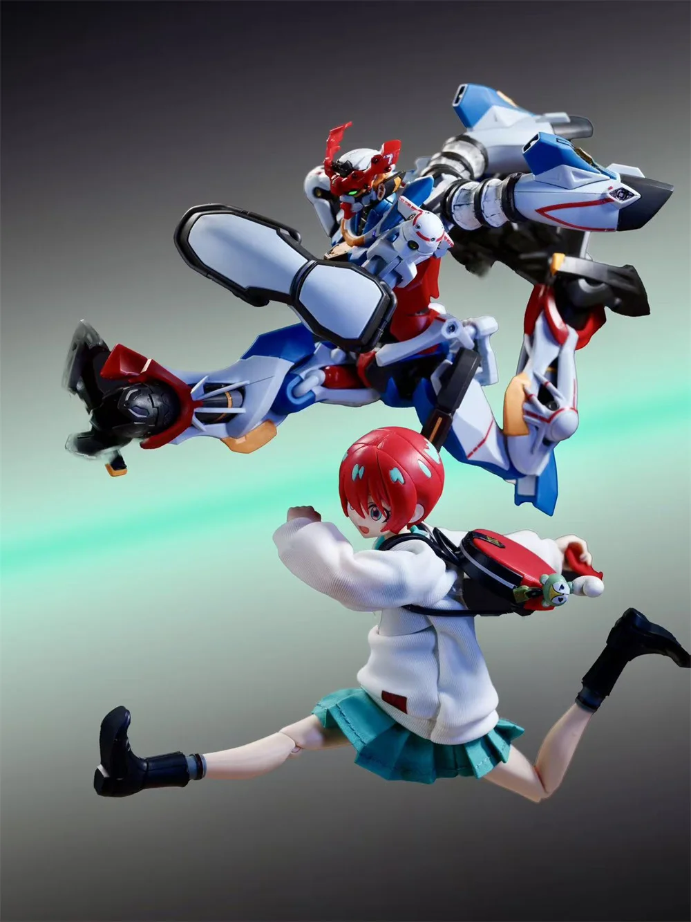 

【Только одежда】GQuuuuuuX frs 1/12 Amate Yuzuriha, тканевый свитшот с длинными рукавами, плиссированная юбка, комплект для 6 дюймов, экшн-фигурки, игрушки для тела