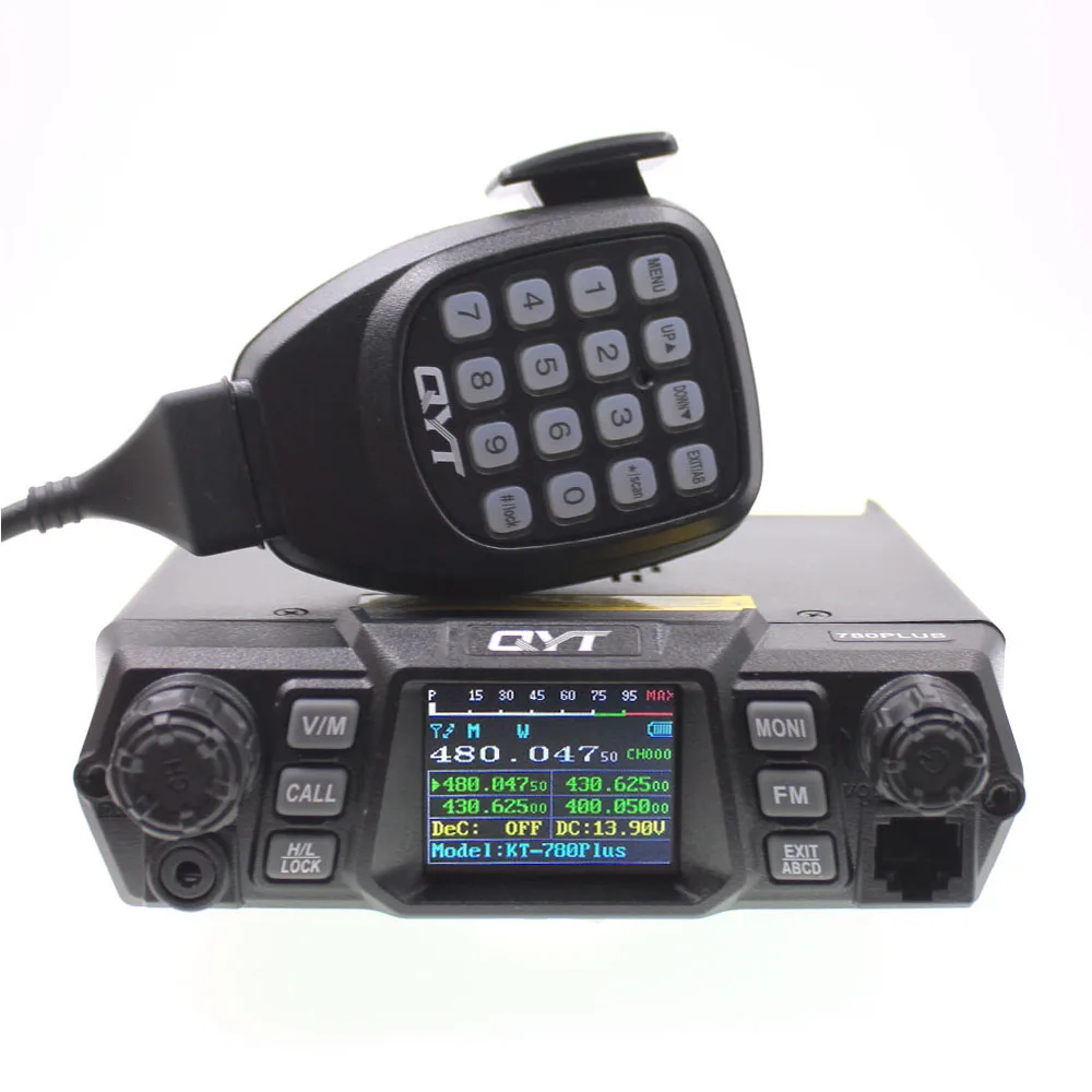 High technology mobile car radio ham dual band walkie talkie 200channel radio station 50w fm transceiver JM-780 plus