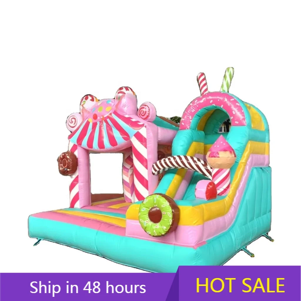 

POWER LEAPIndoor Outdoor Small Inflatable Bounce Castle Commercial Combo Inflatable Adventure Playground Jumping Amusement Fun