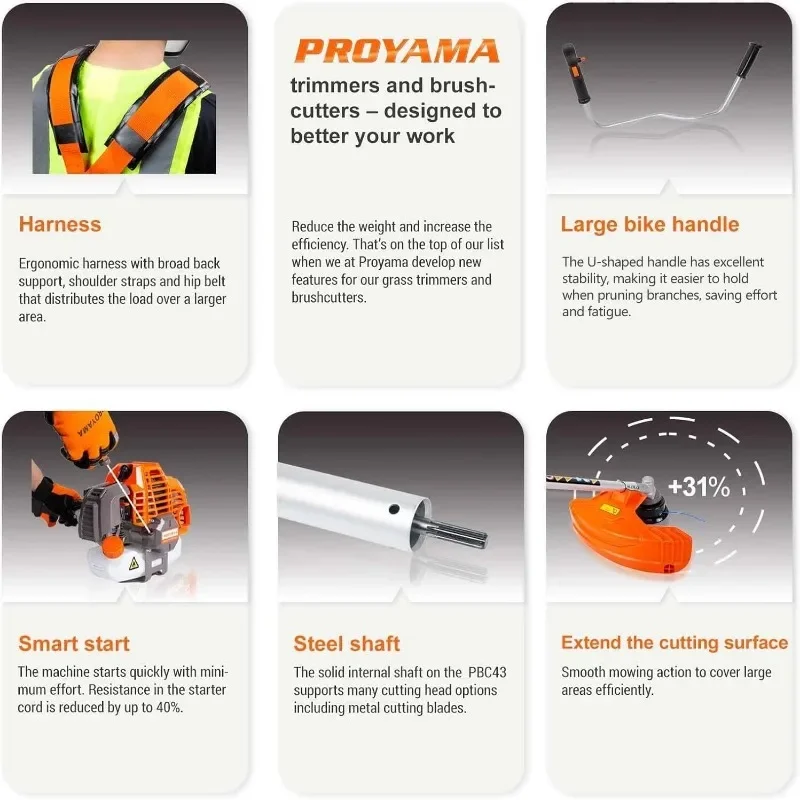 جديد! جهاز واكر الأعشاب بالغاز، 3 في 1 يعمل بالغاز لآكل الأعشاب، قاطعة الفرشاة، توصيل سريع للغاية