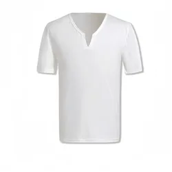 Classic Underwear Cosplay Role-player Michael Jackson White V Neck T-shirt Tshirt Kids Adults Halloween Cotton