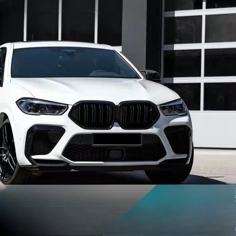 For g06 x6Modification and Upgradex6mBig Enclosure Front and Rear Bumper Spoiler Wind Deflector Tailpipe HornSuitable