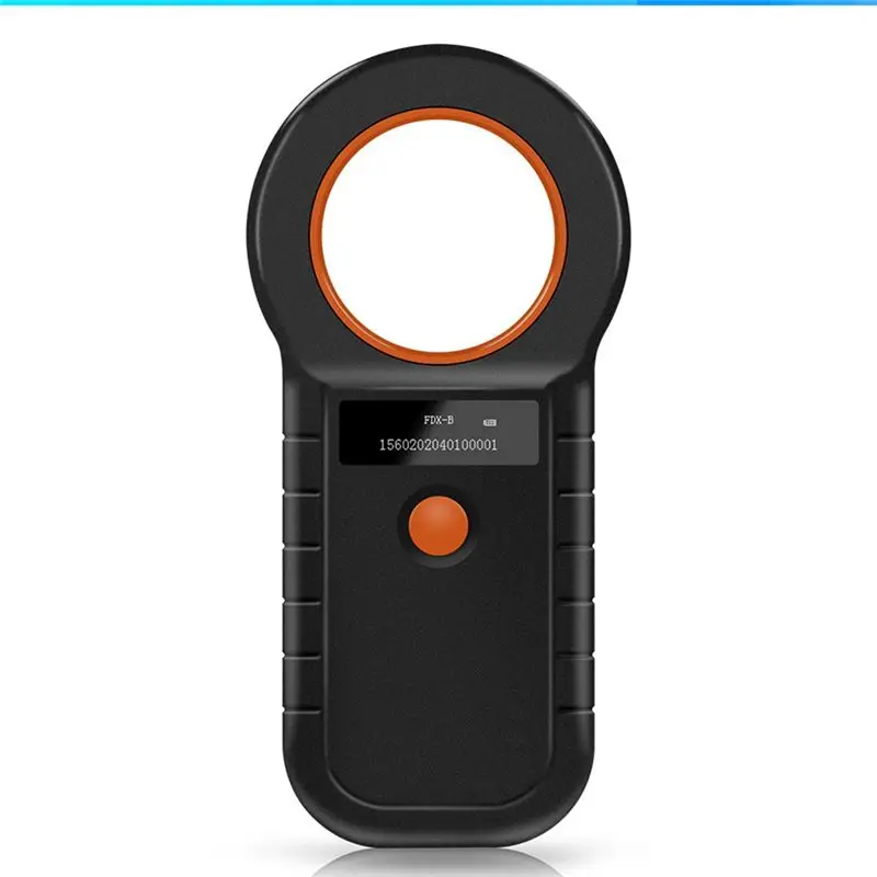 AS60-Animal Tag Reader Pet Chip Reader Animal Chip Reader USB 134.2K Dual Frequency - Black