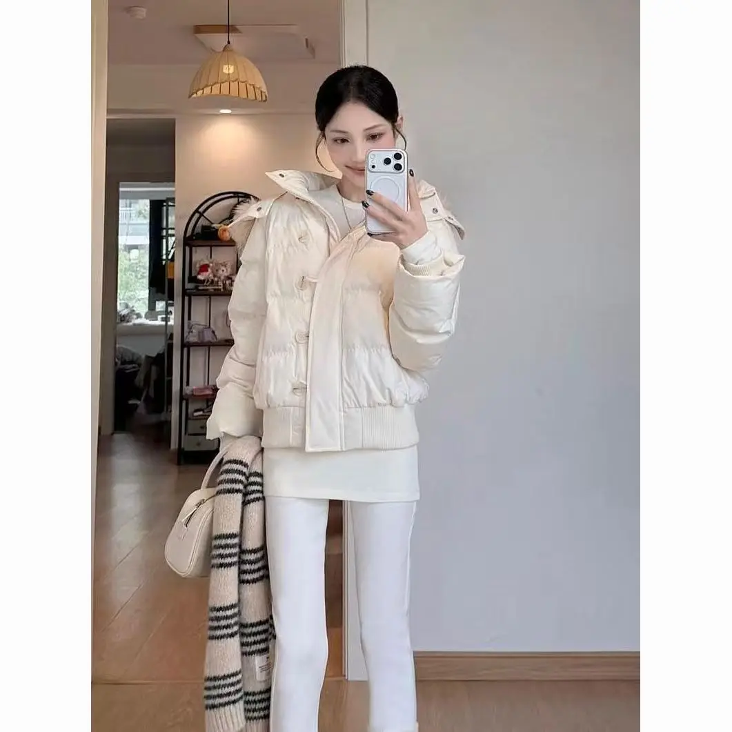 

Женские длинные пуховики-парки Harajuku: мягкие, в клетку, тай-дай, для сноуборда, демисезонные, вязаные, водонепроницаемые, с леопардовым принтом, Ins