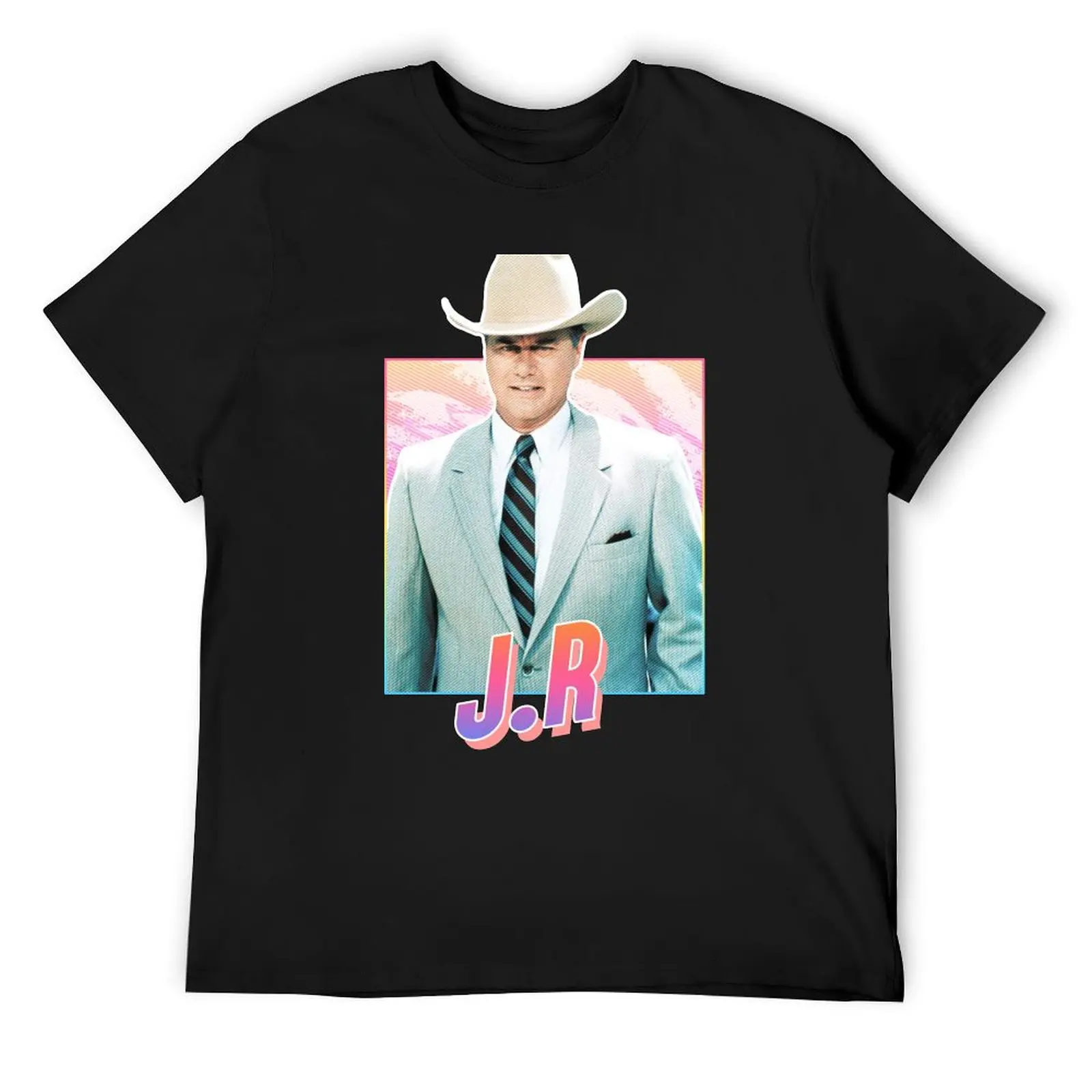 J.R Ewing - 80s T-Shirt oversizeds Short sleeve tee summer top shirts graphic tees mens graphic t-shirts big and tall